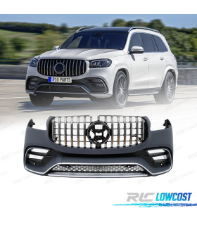 PARAURTI ANTERIORE PER MERCEDES W167 C167 20- LOOK GLS 63