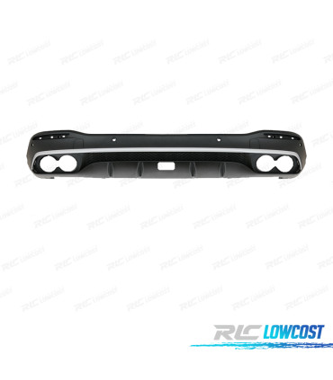 DIFFUSORE MERCEDES W167 20- LOOK GLE 53 NERO CROMATO