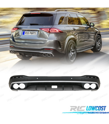 DIFFUSORE MERCEDES W167 20- LOOK GLE 53 NERO CROMATO
