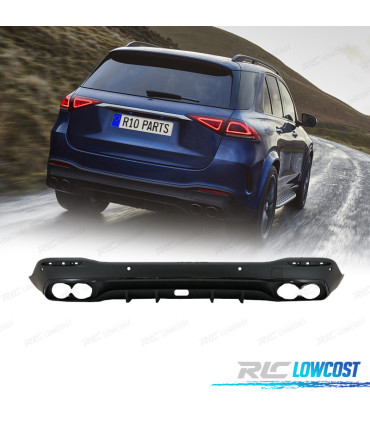 DIFFUSORE MERCEDES W167 20- LOOK GLE 53 NERO