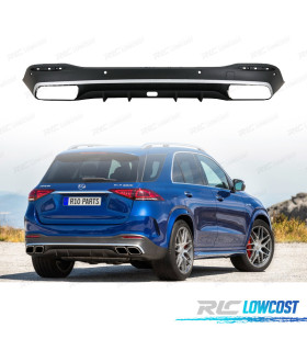 DIFFUSORE PER MERCEDES W167 20- LOOK GLE 63 NERO CROMATO