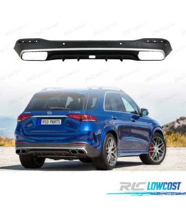 DIFFUSORE PER MERCEDES W167 20- LOOK GLE 63 NERO CROMATO