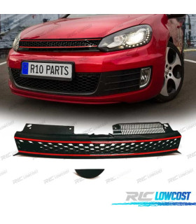 GRIGLIA VOLKSWAGEN VW GOLF 6 LOOK GTI NERO ROSSO