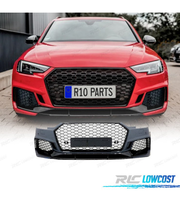 PARAURTI ANTERIORE PER AUDI A4 B9 17-20 LOOK RS4 PDC