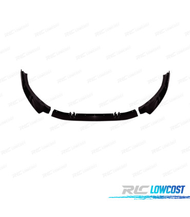 SPOILER LIP ANTERIORE AUDI A4 21- LOOK SPORT NERO LUCIDO