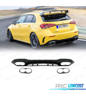 DIFFUSORE MERCEDES CLASSE A W177 19-24 LOOK AMG A45