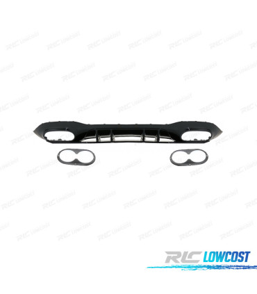 DIFFUSORE MERCEDES CLASSE A W177 19-24 LOOK AMG A45