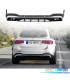 DIFFUSORE MERCEDES X253 20-22 LOOK GLC63 NERO CROMATO