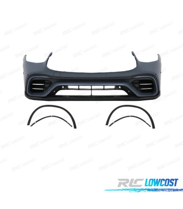 PARAURTI ANTERIORE MERCEDES W253 20-22 LOOK GLC63 PASSARUOTA