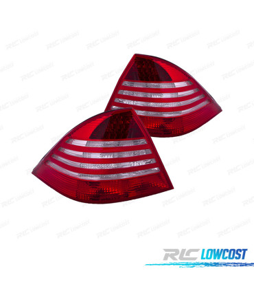 FANALI PER MERCEDES CLASSE S W220 02-05 ROSSO CROMATO
