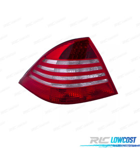 FANALE SINISTRO PER MERCEDES CLASSE S W220 02-05 ROSSO CROMATO