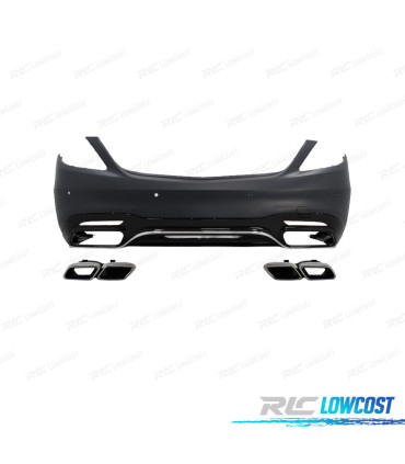 PARAURTI POSTERIORE PER MERCEDES W222 14-20 LOOK S63
