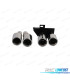 TERMINALI SCARICO BMW F10 F11 F12 F13 10- IN ACCIAIO INOX CROMATO