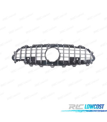 GRIGLIA PER MERCEDES W257 18-24 LOOK GTR NERO CROMATO