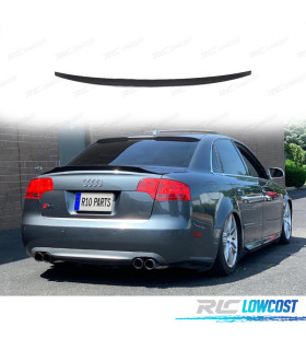 SPOILER ALETTONE AUDI A4 B7 SEDAN 04-08 NERO LUCIDO