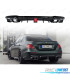 DIFFUSORE MERCEDES W213 16-23 LOOK BRABUS NERO LUCIDO