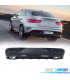 DIFFUSORE PER MERCEDES GLE C292 COUPÉ NERO COLLETTORE DI SCARICO