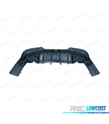 DIFFUSORE PER MERCEDES GLE C292 COUPÉ NERO COLLETTORE DI SCARICO