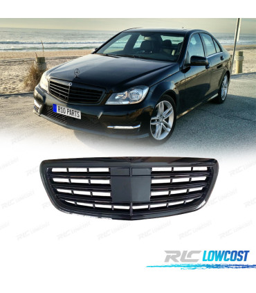 GRIGLIA PER MERCEDES W213 16-20 NERO LUCIDO