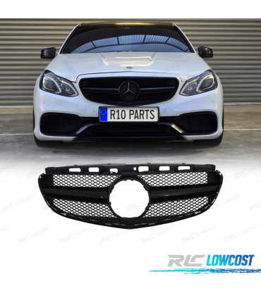 GRIGLIA MERCEDES CLASSE E W212 14-15 LOOK AMG NERO LUCIDO