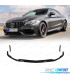 SPOILER LIP MERCEDES W205 C205 15-21 ASPECTO C63 NERO LUCIDO