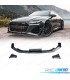 SPOILER LIP AUDI A7 A7L 19-23 LOOK RS7 ABT NERO LUCIDO