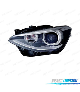 FANALE SINISTRO XENO PER BMW F20 F21 10-14 LED FONDO NERO
