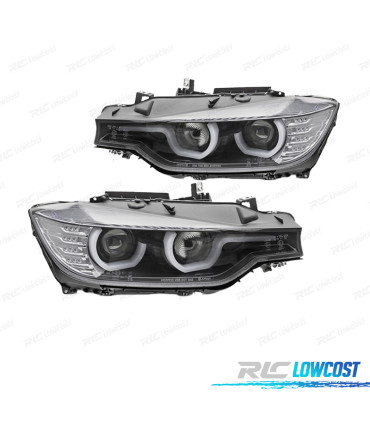 FARI PER BMW F30 F31 11-15 UTYPE NERI