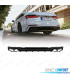 DIFFUSORE PER AUDI A6 A6 AVANT 19-24 LOOK S6 NERO LUCIDO