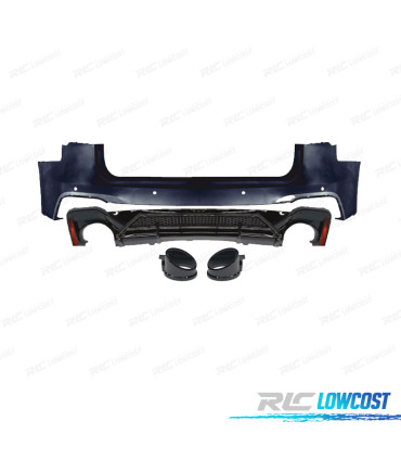 PARAURTI POSTERIORE AUDI A6L 19-24 LOOK RS6 ABT