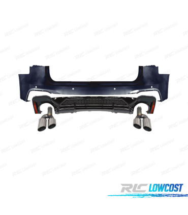PARAURTI POSTERIORE PER AUDI A6L 19-24 LOOK RS6-ABT
