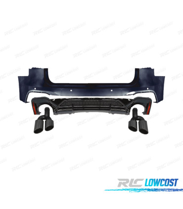 PARAURTI POSTERIORE PER AUDI A6L 19-24 LOOK RS6-ABT