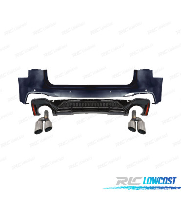 PARAURTI POSTERIORE AUDI A6 AVANT 2019-2024 LOOK RS6 ABT