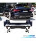 PARAURTI POSTERIORE PER AUDI A6L 19-24 LOOK RS6-ABT