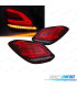 FANALI PER MERCEDES CLASSE C W205 14-18 LED ROSSO BIANCO