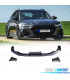 SPOILER LIP PER AUDI A6 19-24 LOOK RS6-ABT NERO LUCIDO