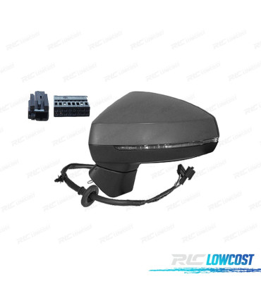 SPECCHIO COMPLETO SINISTRO AUDI A3 8V 12-20