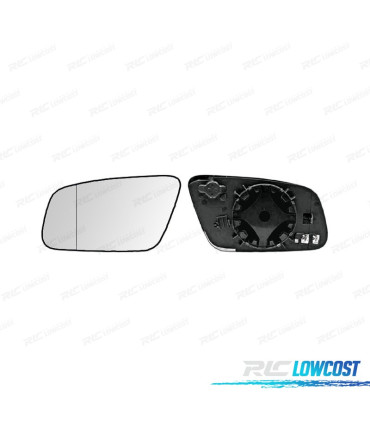 VETRO SPECCHIO BASE SINISTRA AUDI A6 C5 4B 97-04
