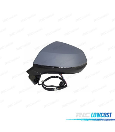 SPECCHIO COMPLETO SINISTRO AUDI Q7 15-20 ASSISTENTE ANGOLO CIECO