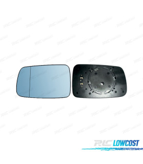 VETRO SPECCHIO BASE SINISTRO BMW SERIE 3 E46 COUPE CABRIO 98-05 BLU