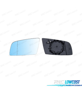 VETRO SPECCHIO BASE SINISTRA BMW SERIE 5 E60 03-10 BLU