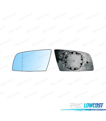 VETRO SPECCHIO BASE SINISTRA BMW SERIE 6 E63 E64 04-10 BLU