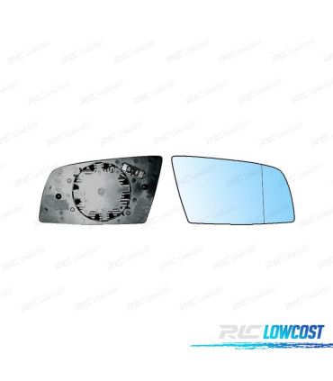 VETRO SPECCHIO BASE DESTRA BMW SERIE 6 E63 E64 04-10 BLU