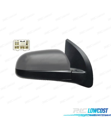 SPECCHIO COMPLETO DESTRO CHEVROLET AVEO 06-11 CONVEX