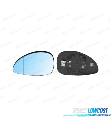 VETRO SPECCHIO BASE SINISTRO CITROEN C4 04-09 BLU