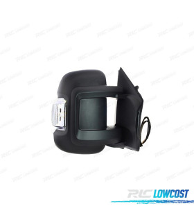 SPECCHIO COMPLETO DESTRO CITROEN JUMPER 06- BRACCIO CORTO ANGOLO MORTO