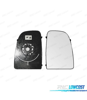 VETRO SPECCHIO BASE DESTRA PEUGEOT BOXER 06-23 TERMICO