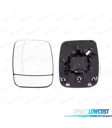 VETRO SPECCHIO BASE SINISTRA RENAULT TRAFIC 14-23 TERMICO