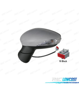 SPECCHIO COMPLETO SINISTRO FORD FIESTA 12-17 PRIMERATO