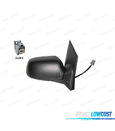 SPECCHIO COMPLETO DESTRO FORD FOCUS 04-07 ELETTRICO
